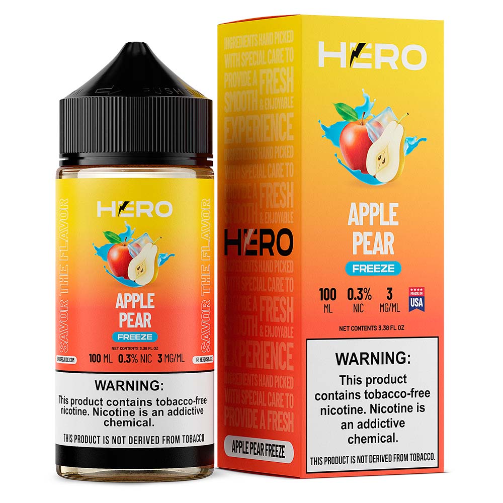 E-liquid Hero Apple Pear Freeze 100ml 3mg