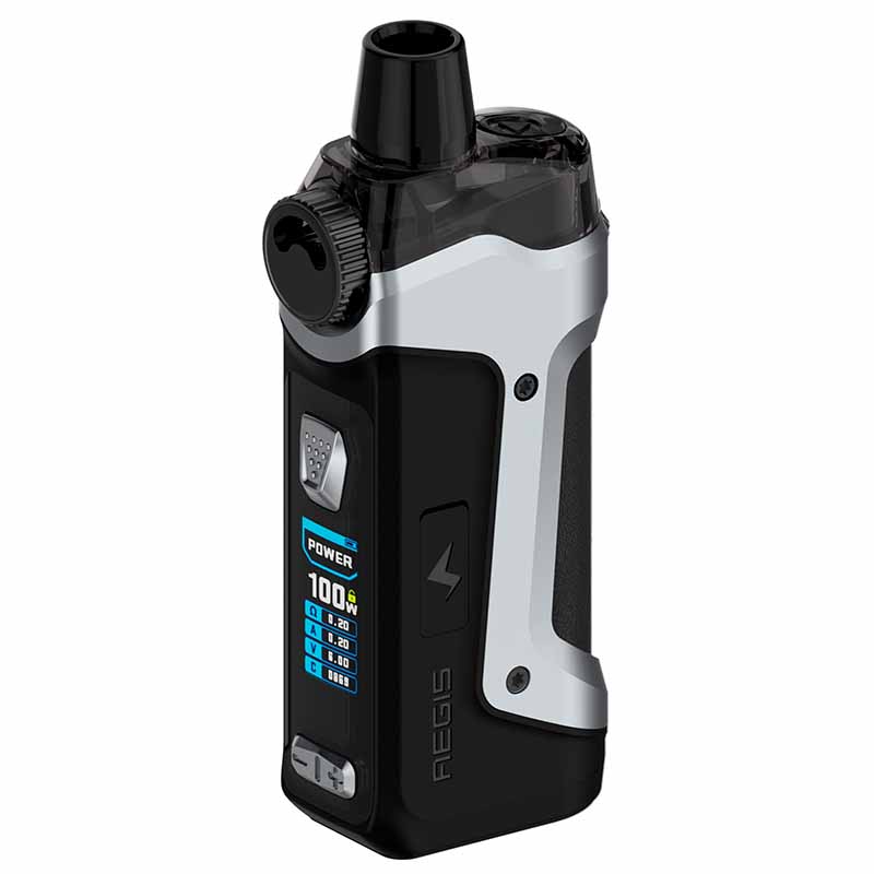 GeekVape Box Mod Aegis Boost Pro Kit Silver
