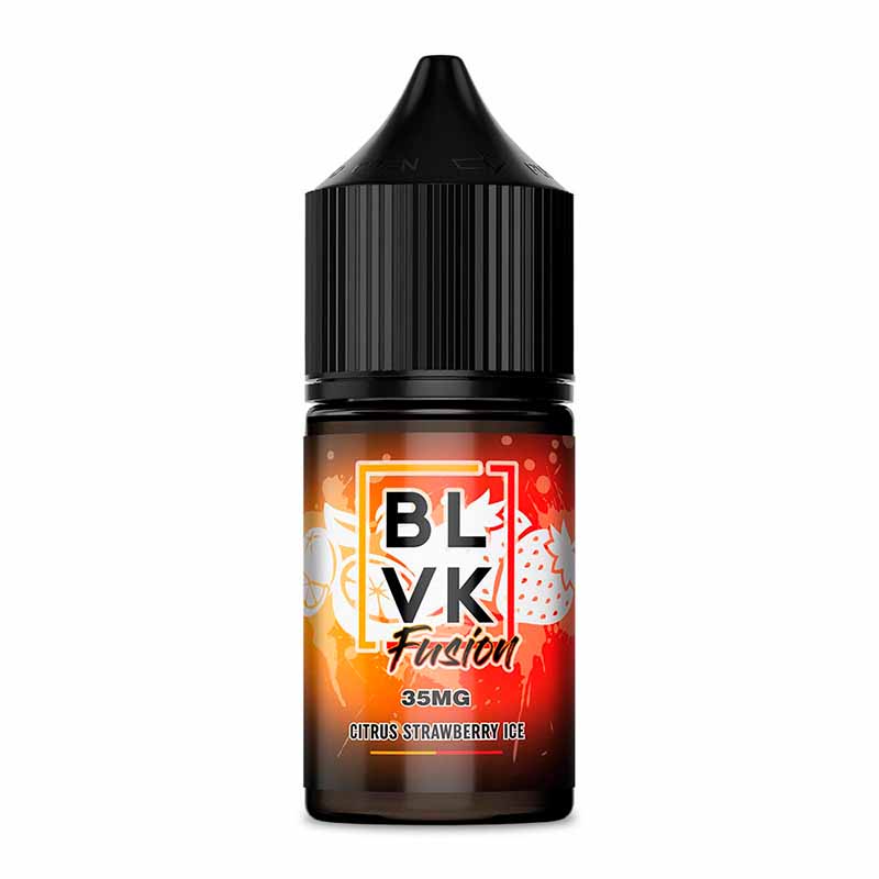 E-liquid BLVK Fusion Citrus Strawberry Ice 30ml 35mg
