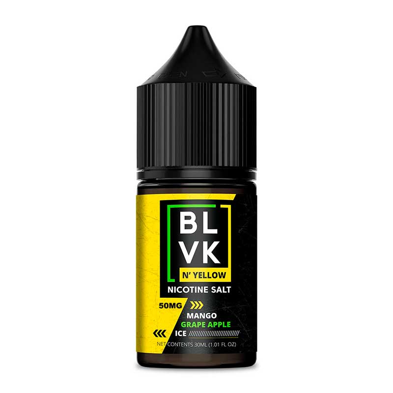 E-liquid BLVK N’ Yellow Mango Grape Apple Ice 30ml 50mg