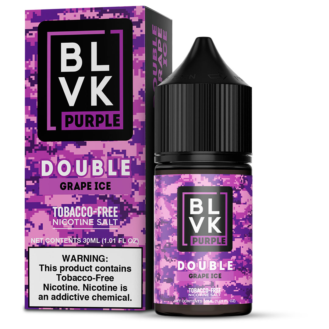 E-liquid BLVK Purple Double Grape Ice 30ml 50mg - Image 2