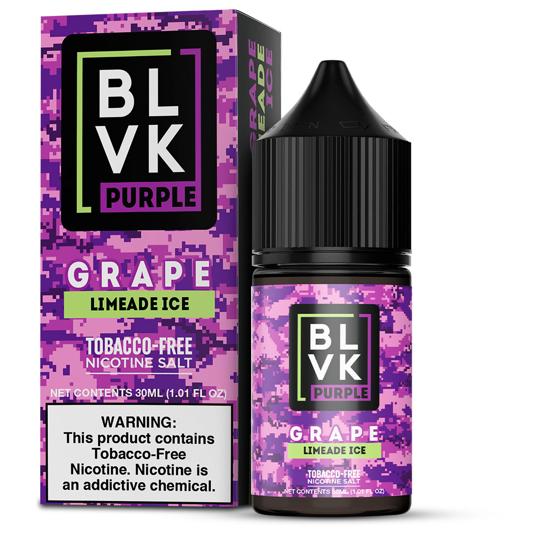 E-liquid BLVK Purple Grape Limeade Ice 30ml 50mg - Image 2