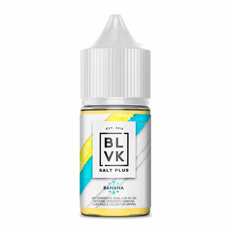 E-liquid BLVK Salt Plus Banana Ice 30ml 35mg