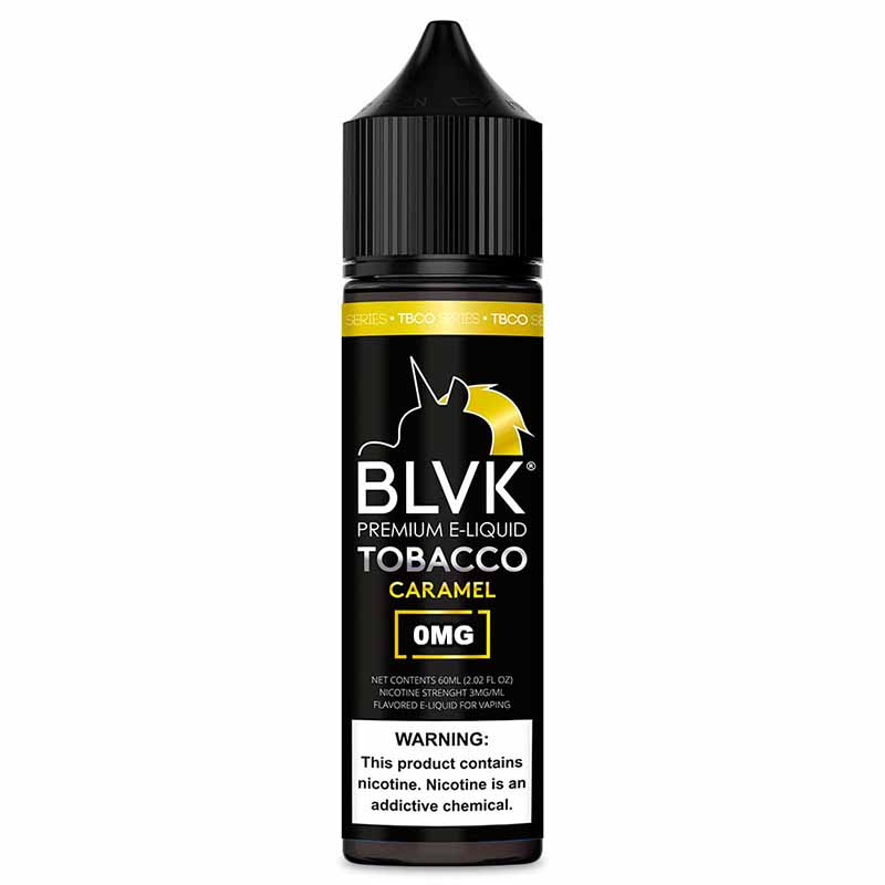 E-liquid BLVK Tobacco Caramel 60ml 0mg