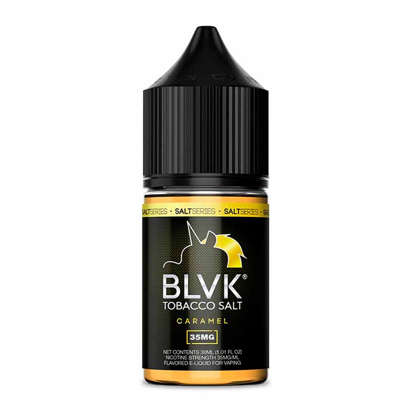E-liquid BLVK Tobacco Salt Caramel 30ml 35mg