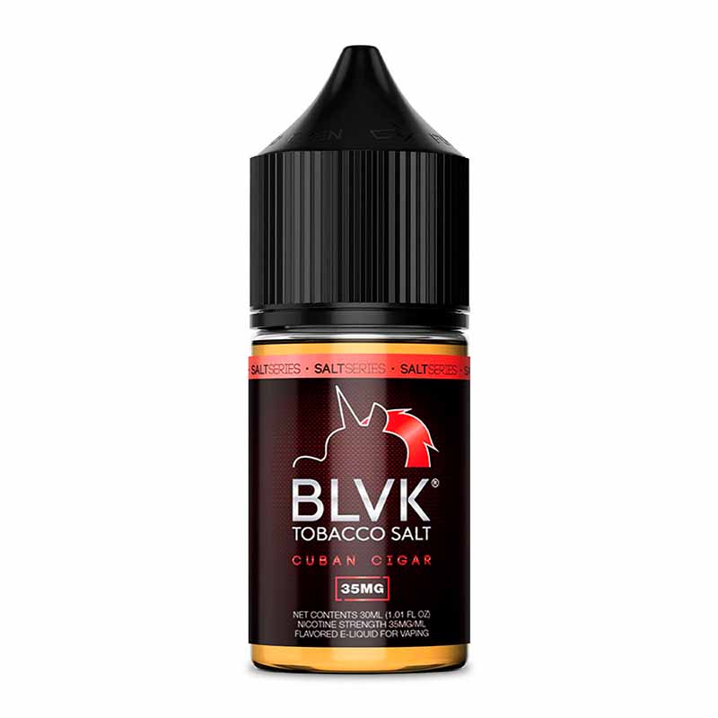 E-liquid BLVK Tobacco Salt Cuban Cigar 30ml 35mg