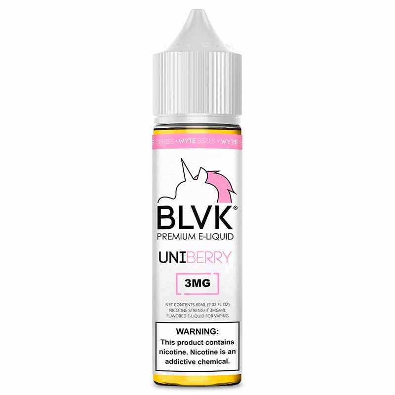 E-liquid BLVK WYTE UniBerry 60ml 3mg