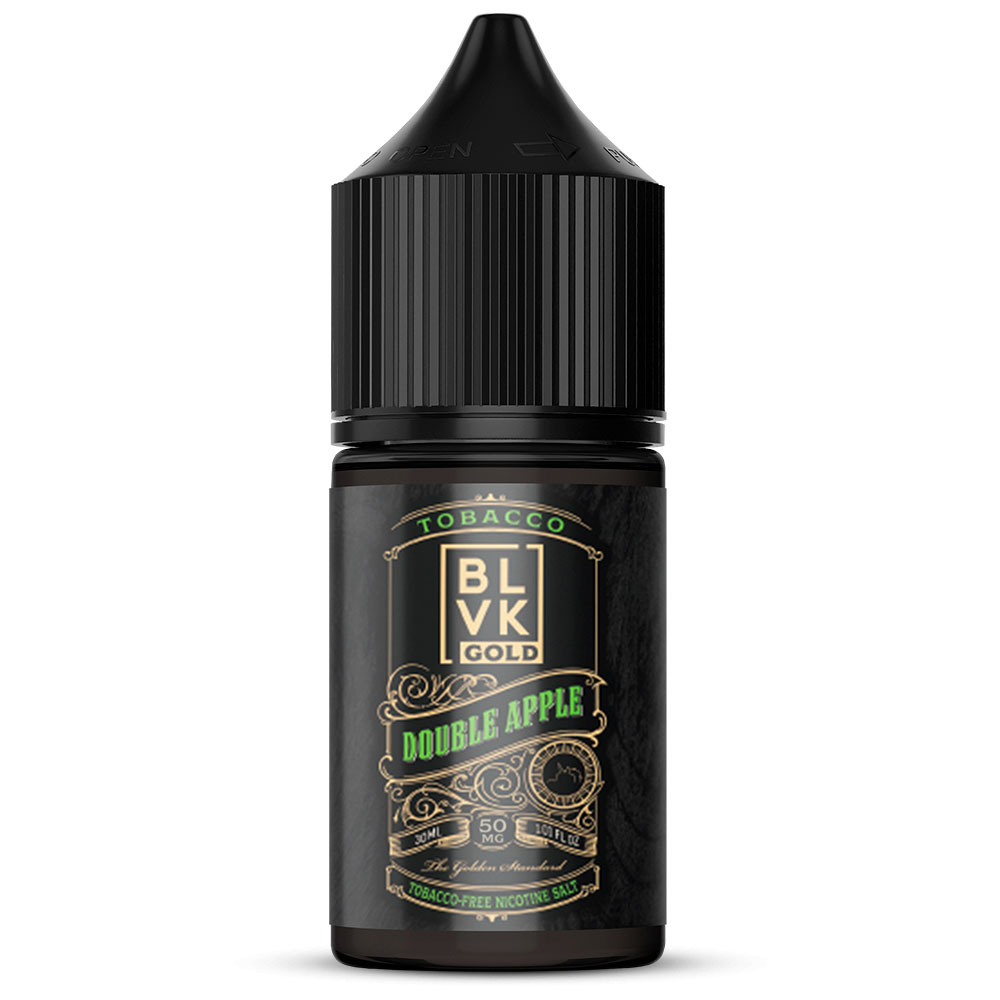 E-liquid BLVK Gold Tobacco Double Apple 30ml 50mg