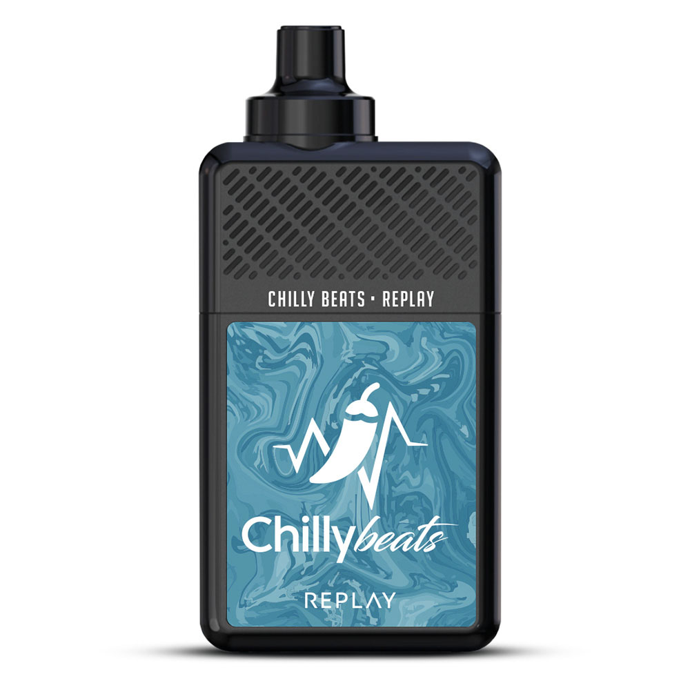 Pod Descartável Chilly Beats Replay 20k puffs – Mango Strawberry Ice + Grape Apple Ice