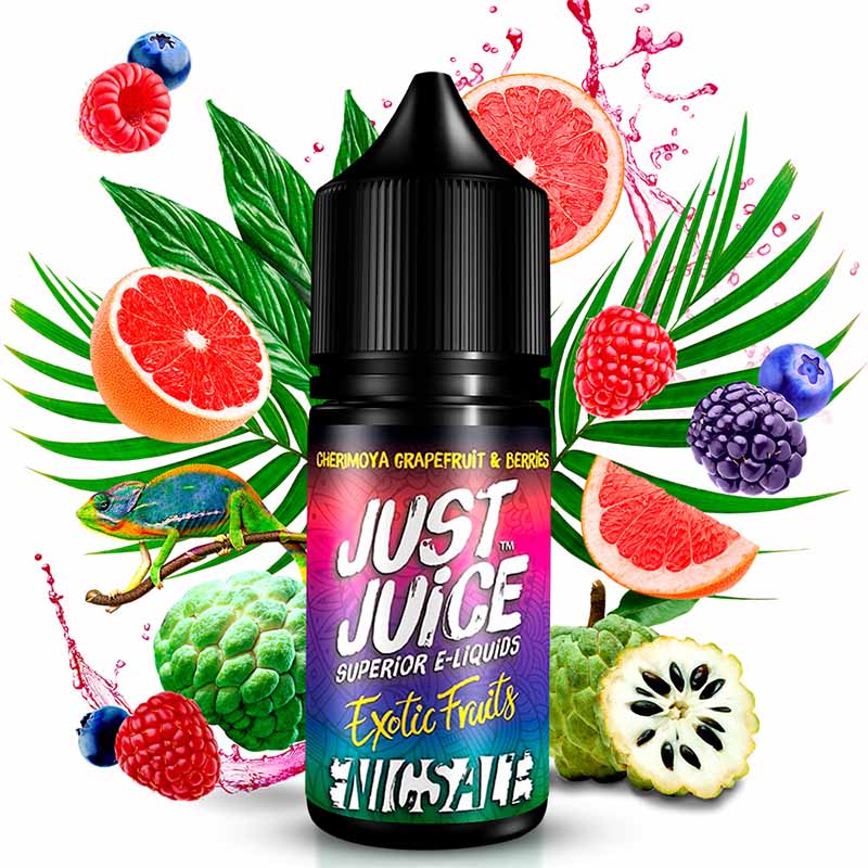 E-liquid Just Juice Cherimoya, Grapefruit & Berries 30ml 30mg - Image 2