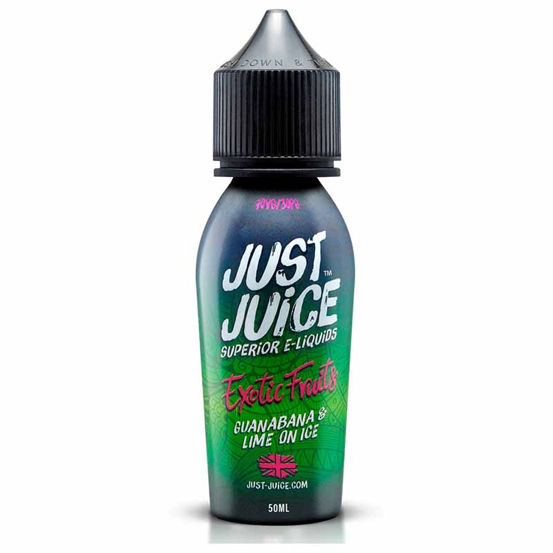 E-liquid Just Juice Guanabana & Lime on Ice 60ml 3mg