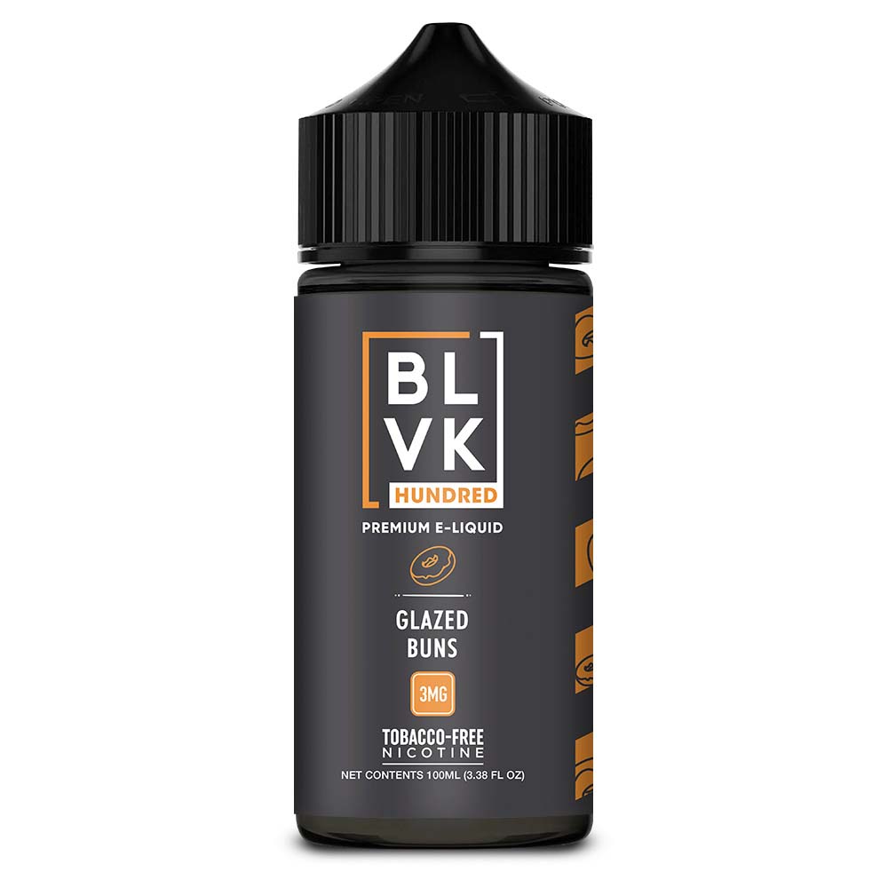 E-liquid BLVK Hundred Glazed Buns 100ml 3mg