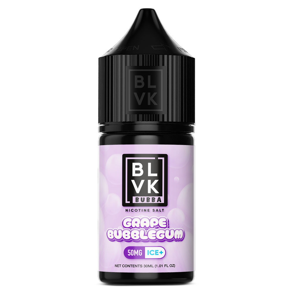 E-liquid BLVK Bubba Grape Bubblegum 30ml 50mg