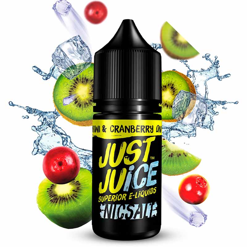 E-liquid Just Juice Kiwi & Cranberry on Ice 30ml 30mg - Image 2