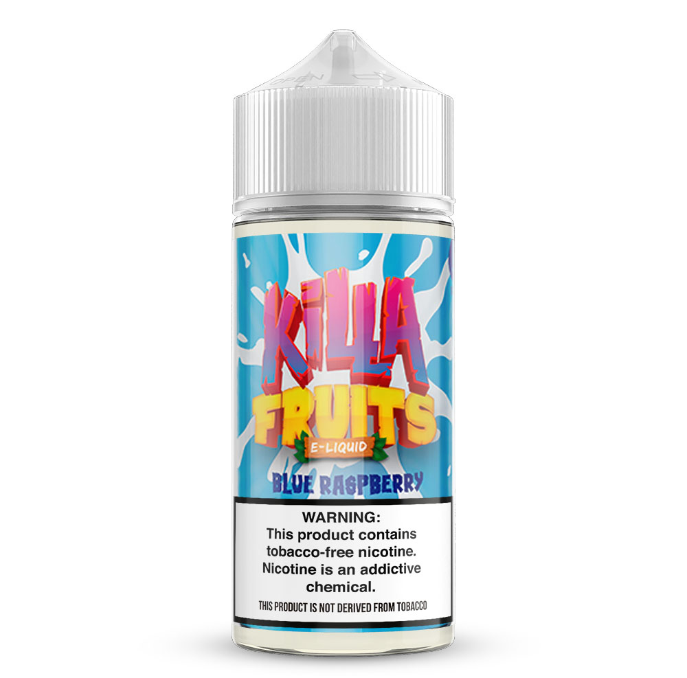 E-liquid Killa Fruits Blue Raspberry 100ml 3mg