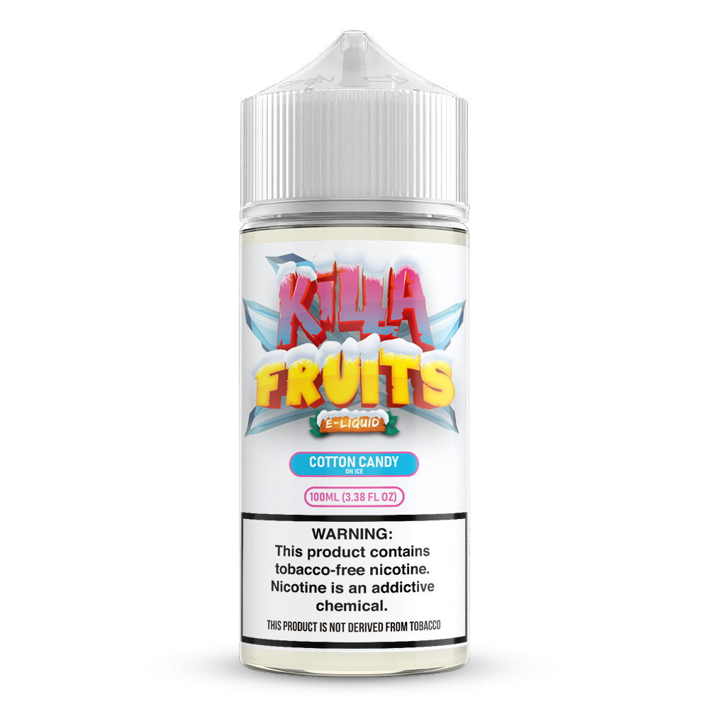 E-liquid Killa Fruits Cotton Candy On Ice 100ml 3mg