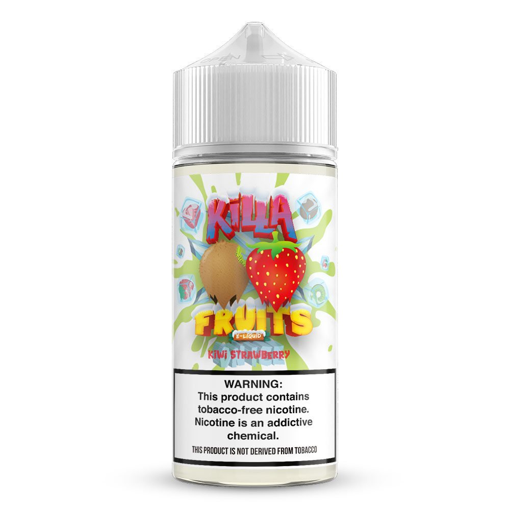E-liquid Killa Fruits Strawberry Kiwi On Ice 100ml 3mg