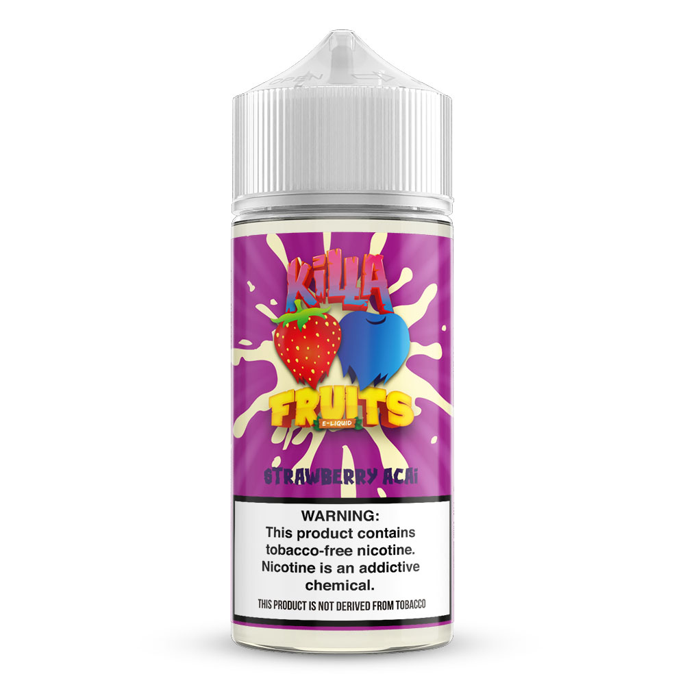 E-liquid Killa Fruits Strawberry Açaí 100ml 3mg