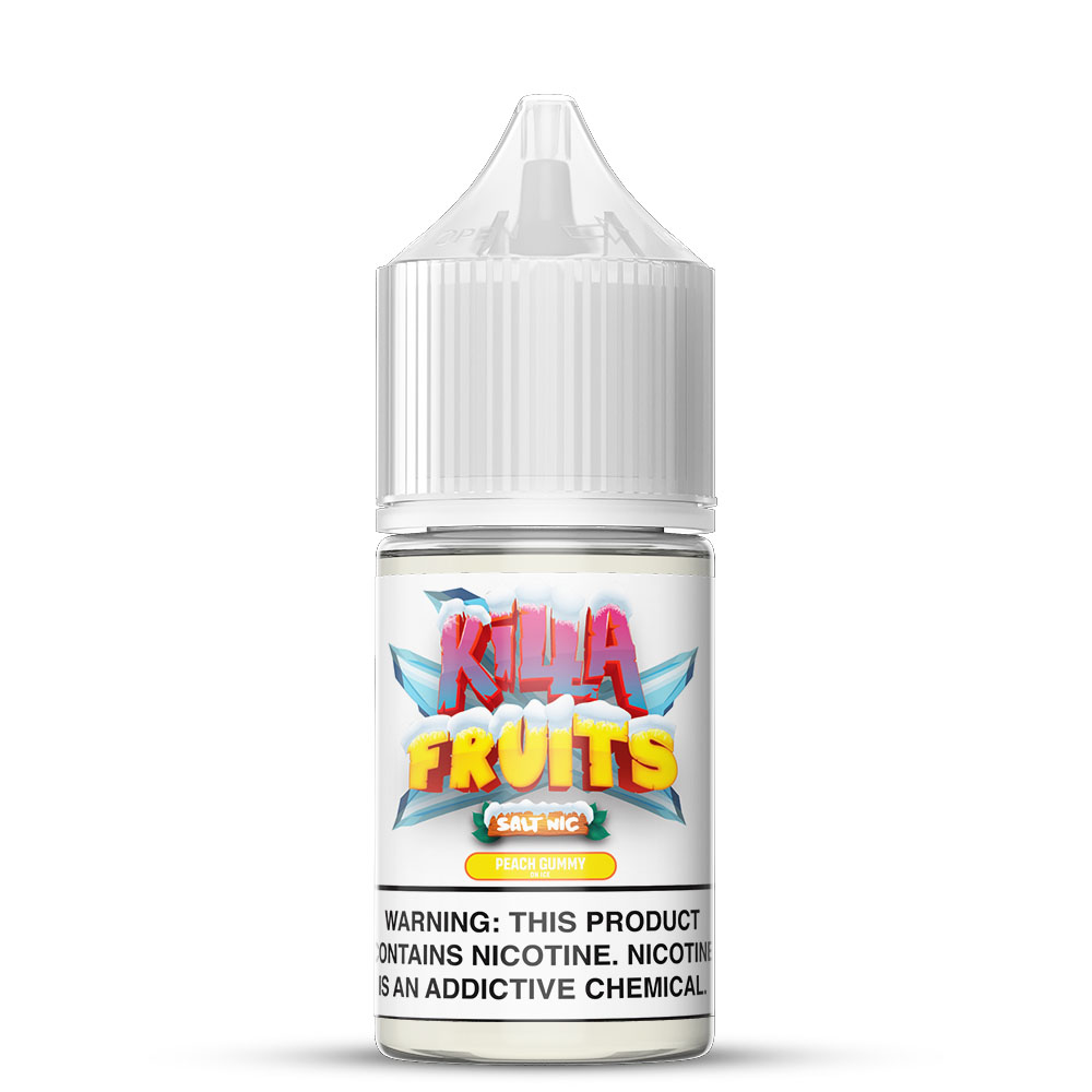 E-liquid Killa Fruits Peach Gummy On Ice 30ml 25mg