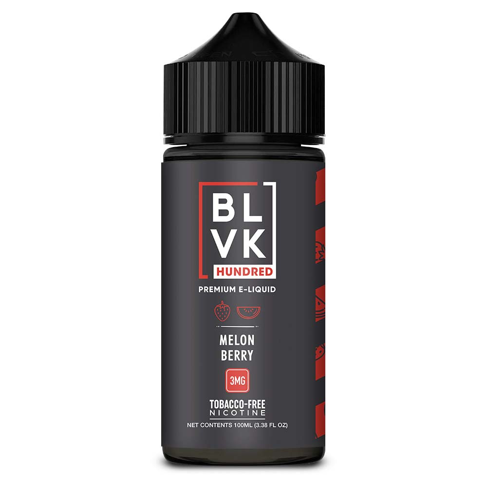 E-liquid BLVK Hundred Melon Berry 100ml 3mg