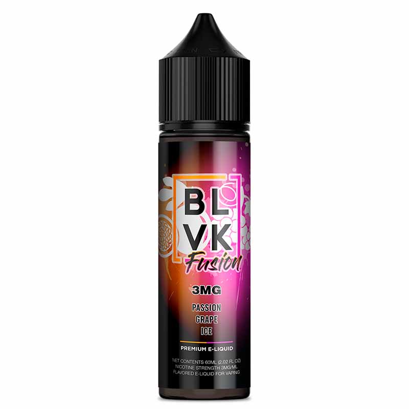 E-liquid BLVK Fusion Passion Grape Ice 60ml 3mg