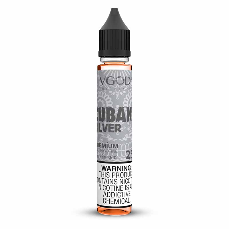 E-liquid Vgod Cubano Silver 30ml 25mg