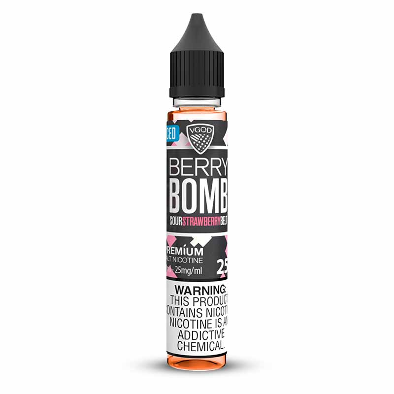 E-liquid Vgod Iced Berry Bomb 30ml 25mg