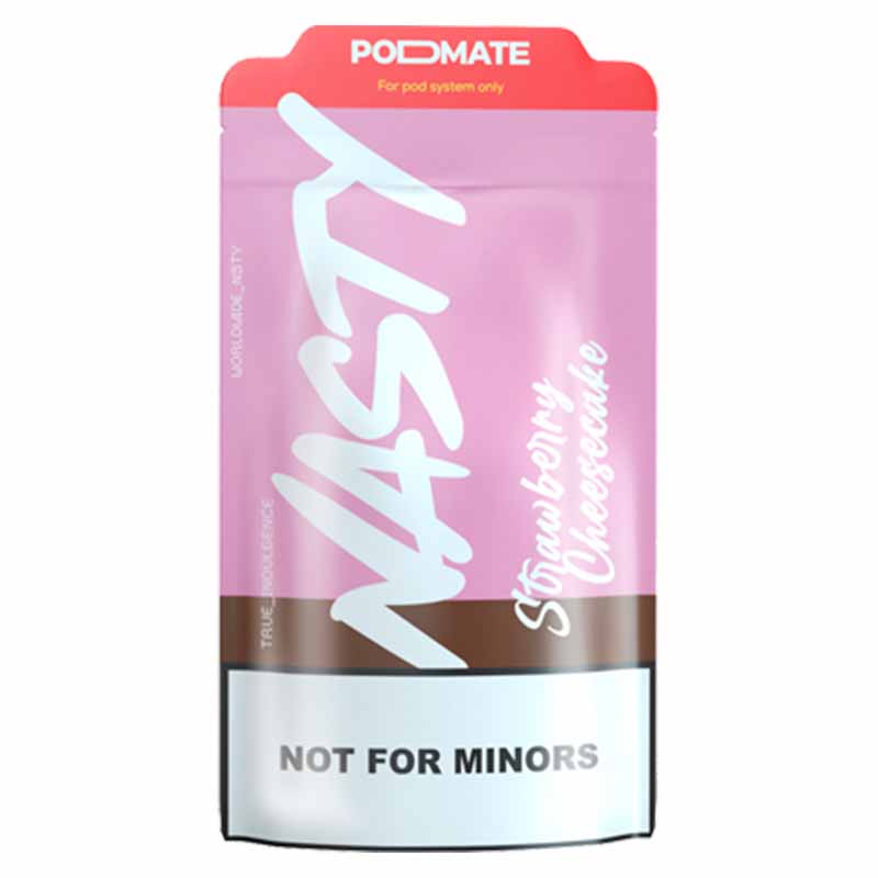 E-liquid Nasty PodMate Strawberry Cheesecake 30ml 35mg