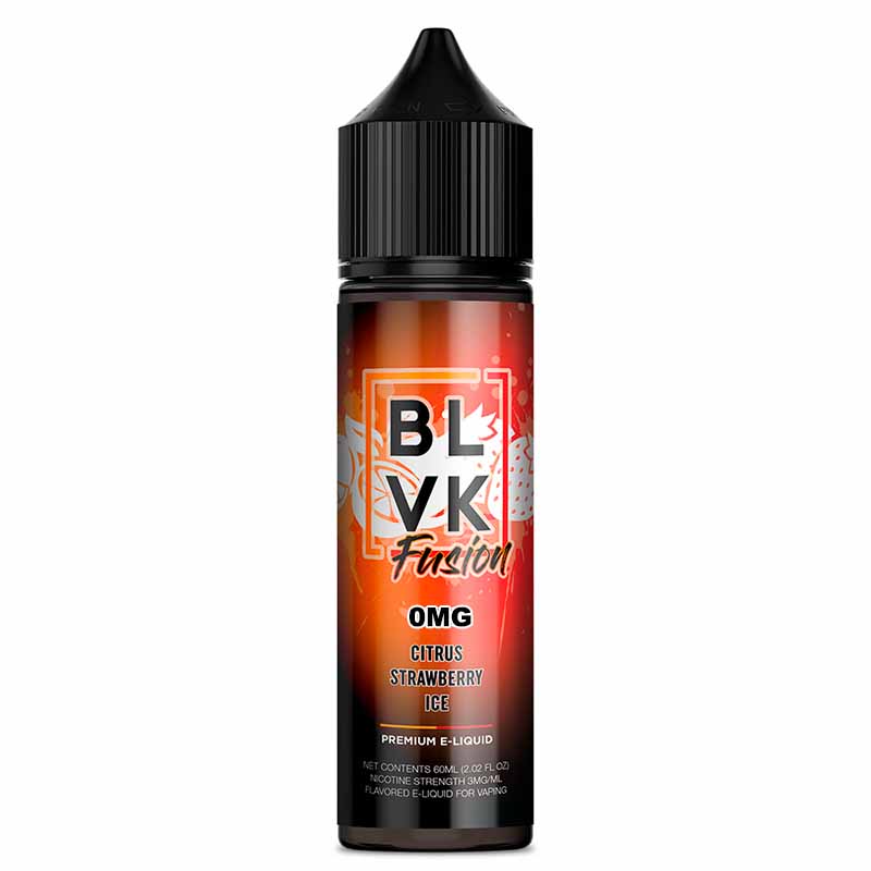 E-liquid BLVK Fusion Citrus Strawberry Ice 60ml 0mg