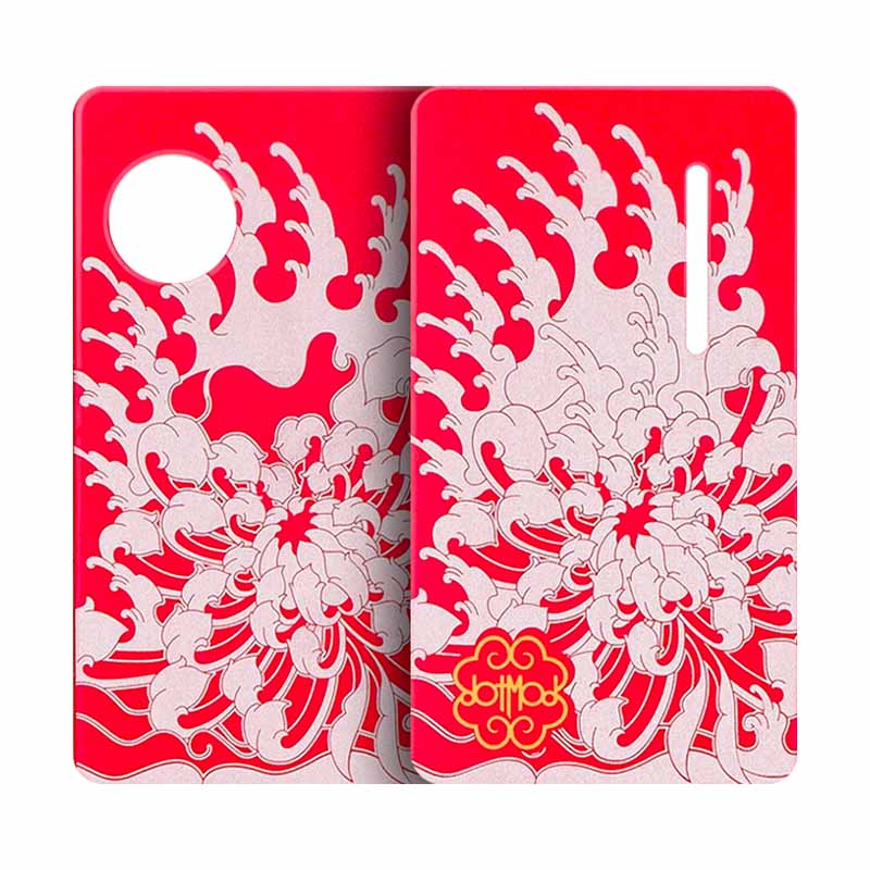 Tampas Dotmod DotAIO Chrysanthemum Vermelho