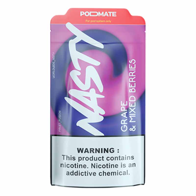 E-liquid Nasty PodMate Grape & Mixed Berries 30ml 35mg