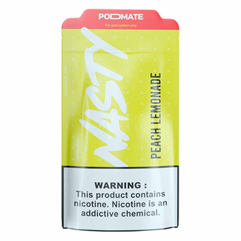 E-liquid Nasty PodMate Peach Lemonade 30ml 35mg